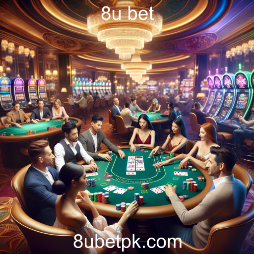 Explorando as Mesas de Jogo no 8u Bet